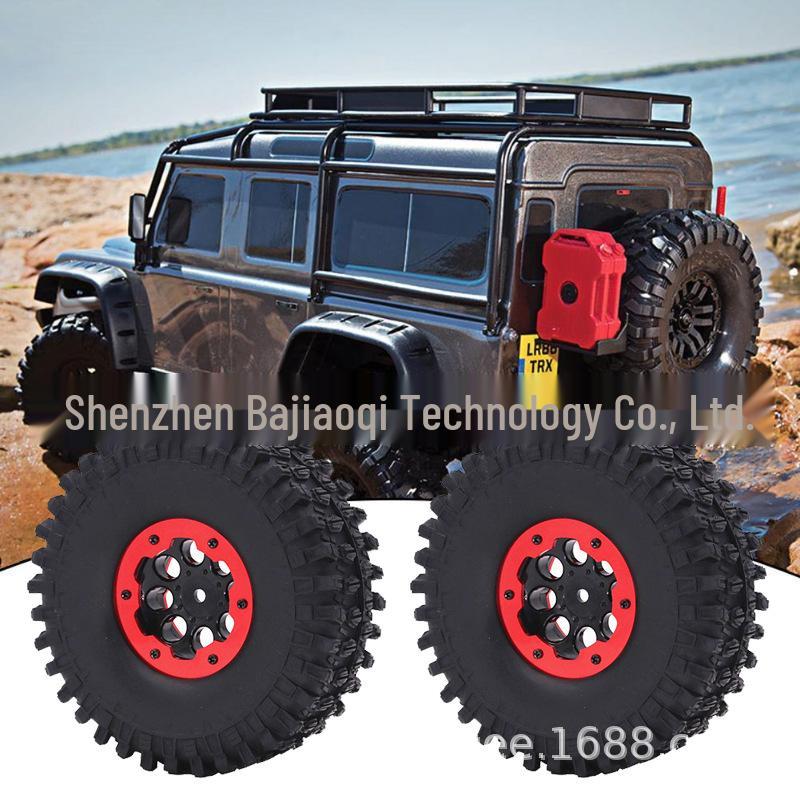 2nd Gen 1/10 RC Rock Crawler with 1.9-Inch Inflatable Tires for SCX10/TRX4 - 120mm