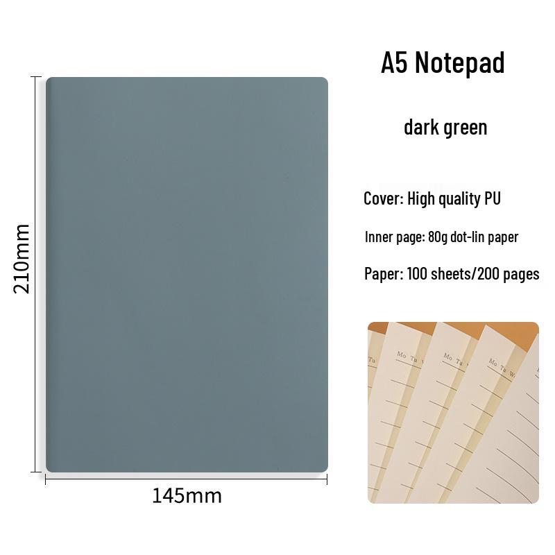Custom A5 Notebook Gift Set for Business Meetings - Personalizable with Logo A5