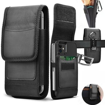 Herren Handyholster Handy-Schlaufenholster Gürtelclip Bauchtasche Oxford-Gewebe Geldbörse Kartenhalter Laufen Reisen Camping Handytasche