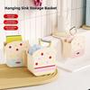 Toast Shaped Sink Hanging Strainer Basket Polka Dot Print Drain Basket  Sink Countertop