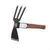 Hoe And Cultivator Rake Made of Carbon Steel, A Hand-held Garden Tool for Digging, Weeding,