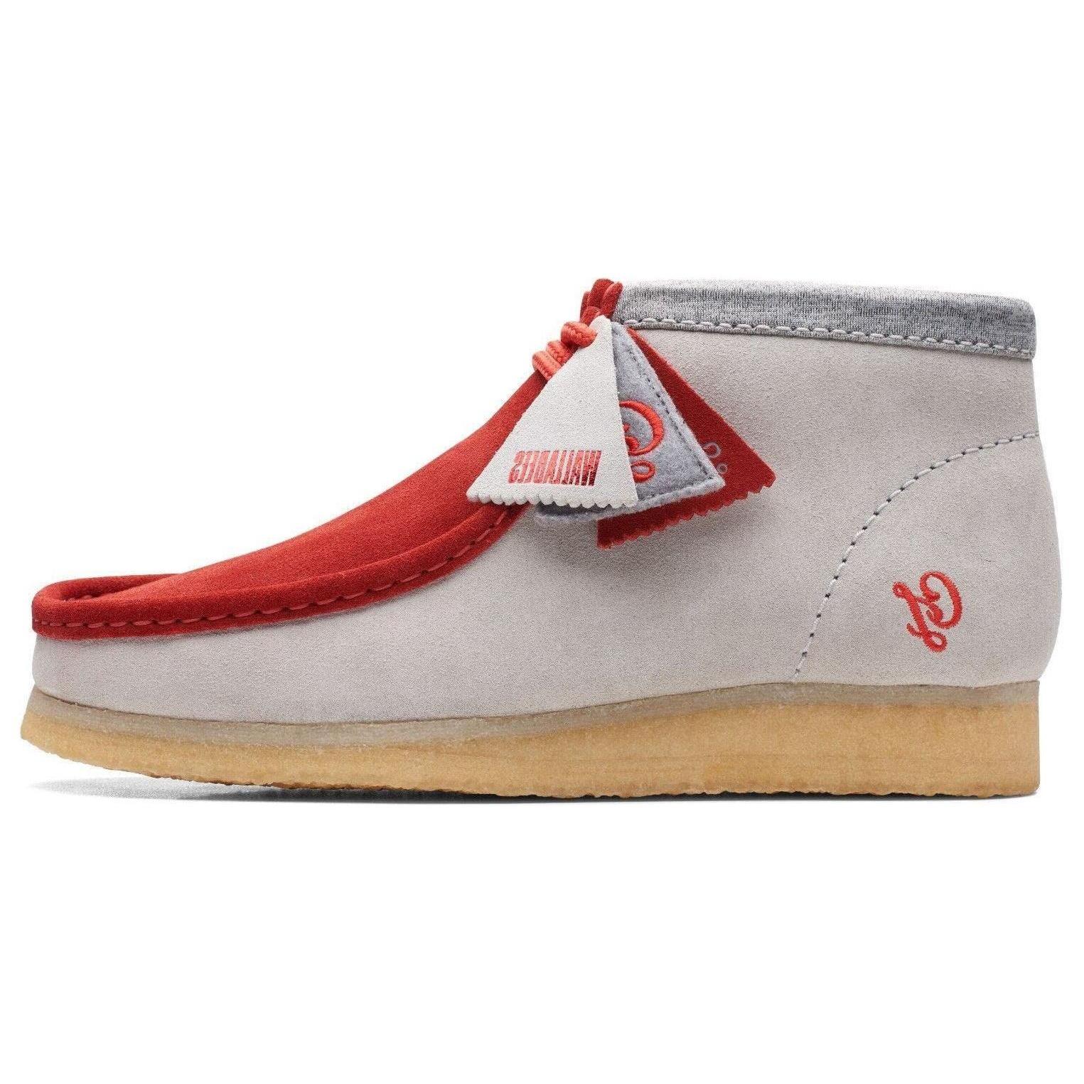 Clarks Wallabee zābaki VCY `Sarkani Pelēki`