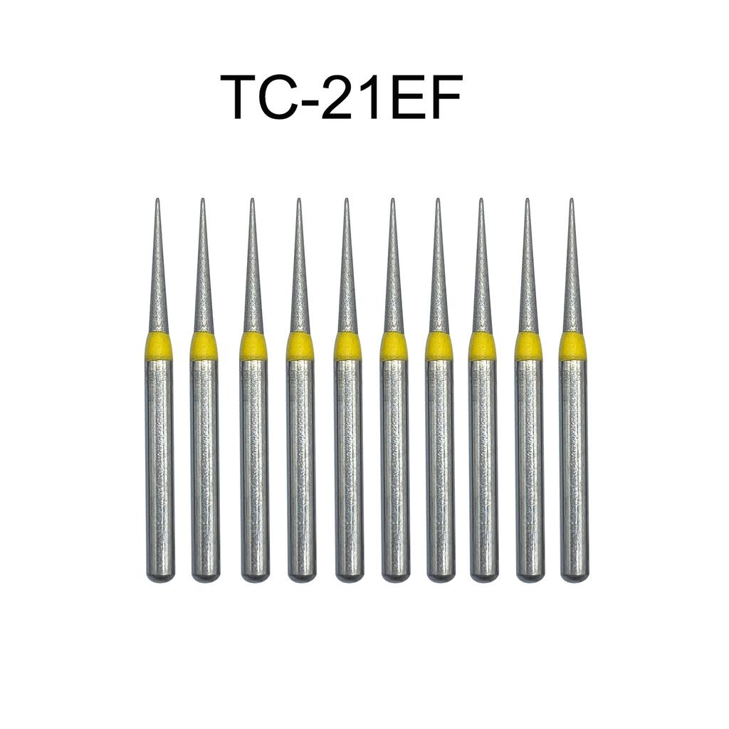 Nun Ck 10 Stück/Packung Dental Diamantbohrer für Hochgeschwindigkeits-Handstück Zahnarztbohrer FG-Serie Durchmesser 1,6 mm