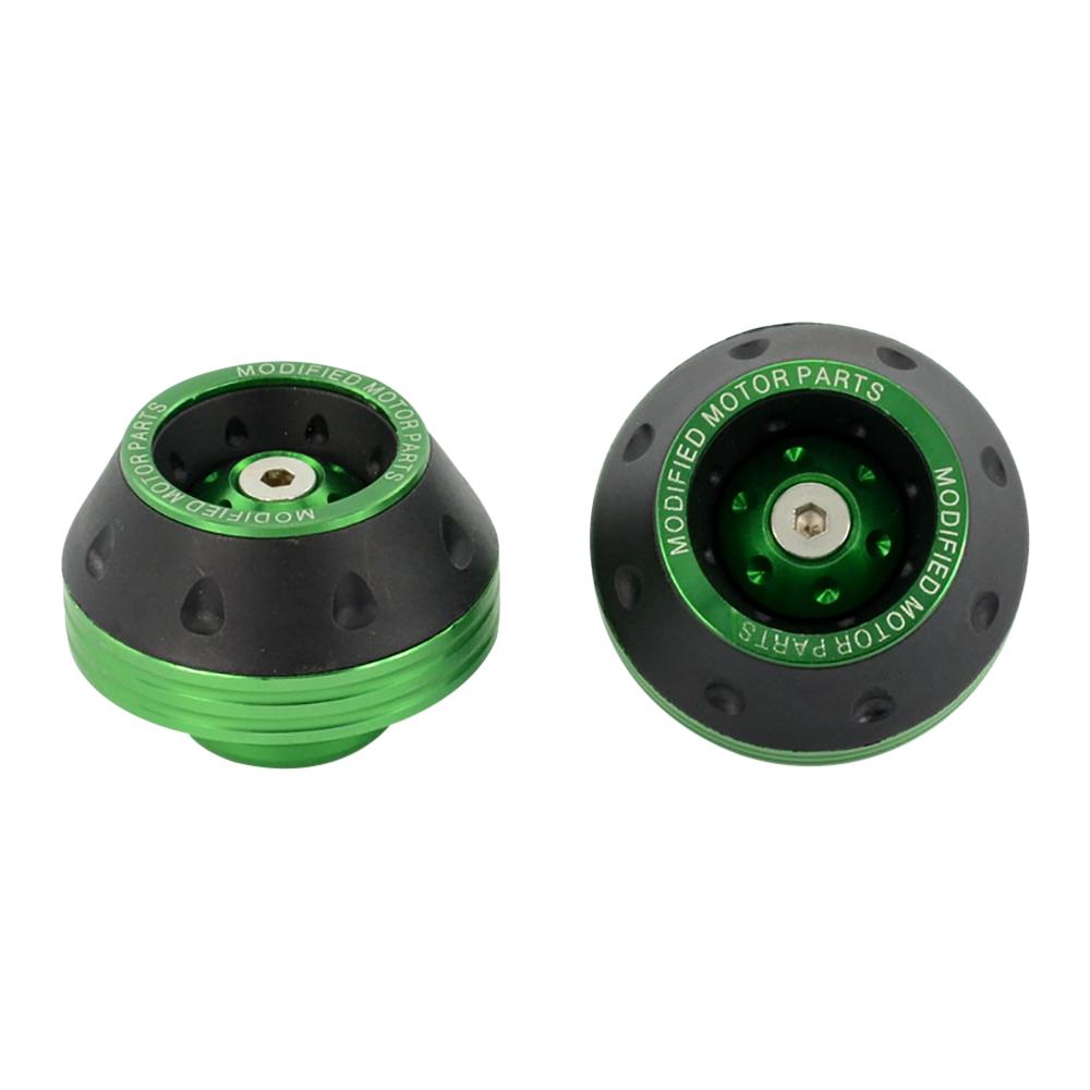 2Pcs Universal Motorcycle Wheel Protection Crash Pad Motorbike Crash Protectors Alloy Motocross Falling Front Fork Slider Cups