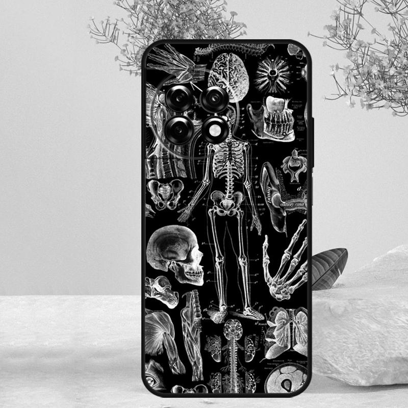 Medical Human Anatomy Case For OnePlus 12 11 9 10 Pro 10R 8T 10T 12R OnePlus Nord CE 3 2 Lite N30 N20 N10 Cover