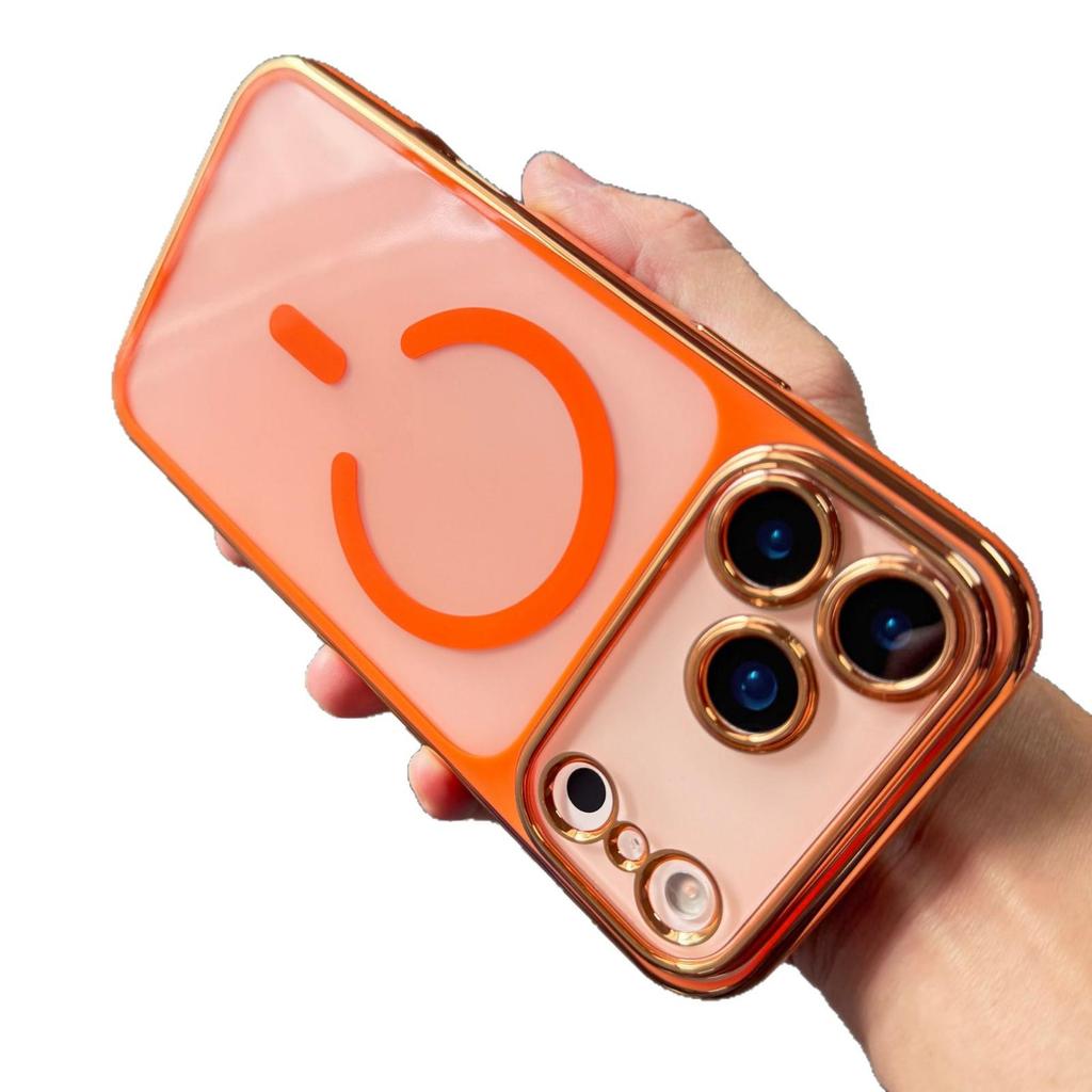 17-in-1 Electroplated Magnetic Protective Case for IP17 Promax with Removable Lens Protector and TPU Soft Shell