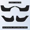 For Tesla Model 3/Y 2017-2025 Seat Side Door Anti Kick Mats Seat Side Protection Sticker Pads Scratch-resistant Cover Mats