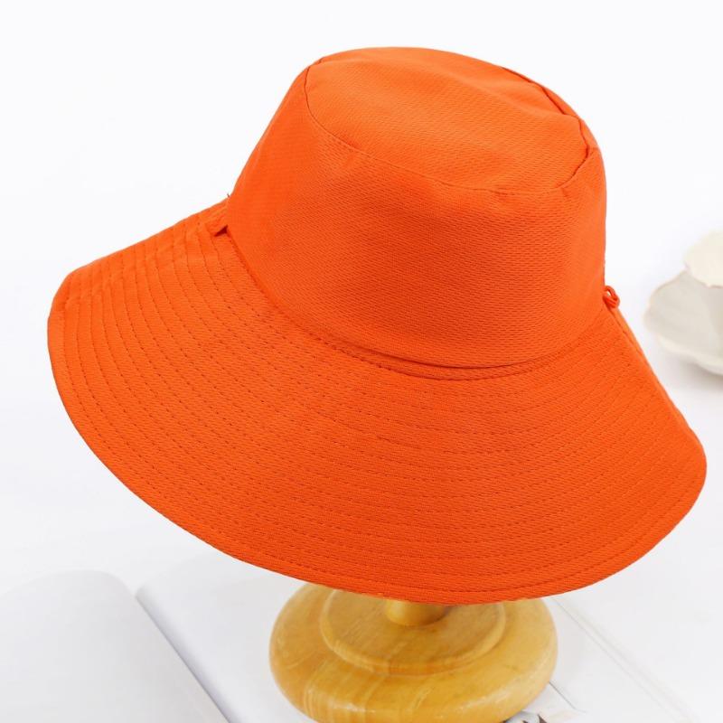 Summer bucket hat women face protection sun protection UV sun hat big along tide women fashion