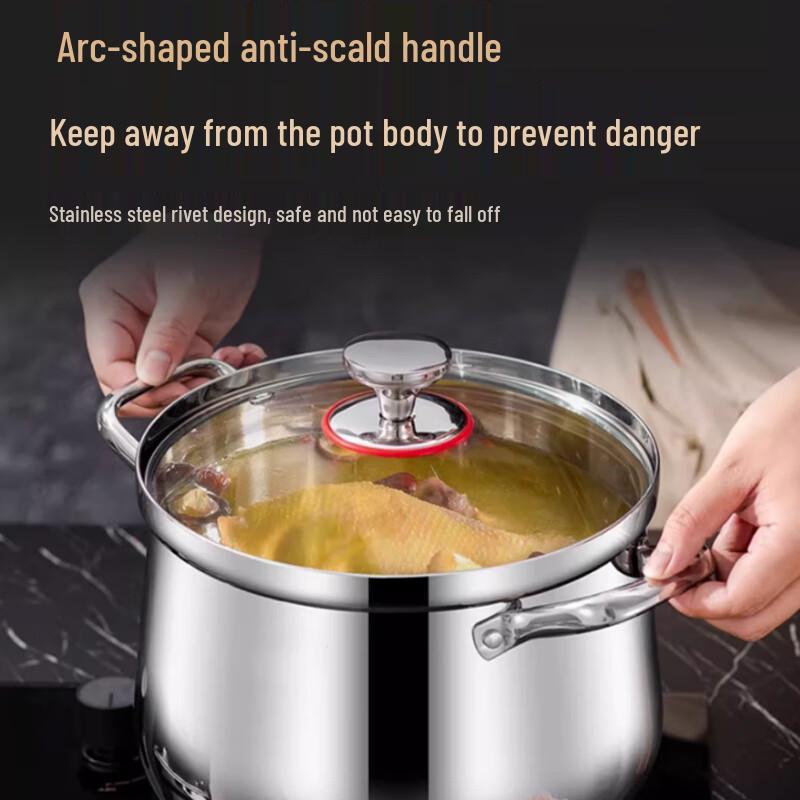 Sule 24CM 18/10 Stainless Steel Steamer Pot