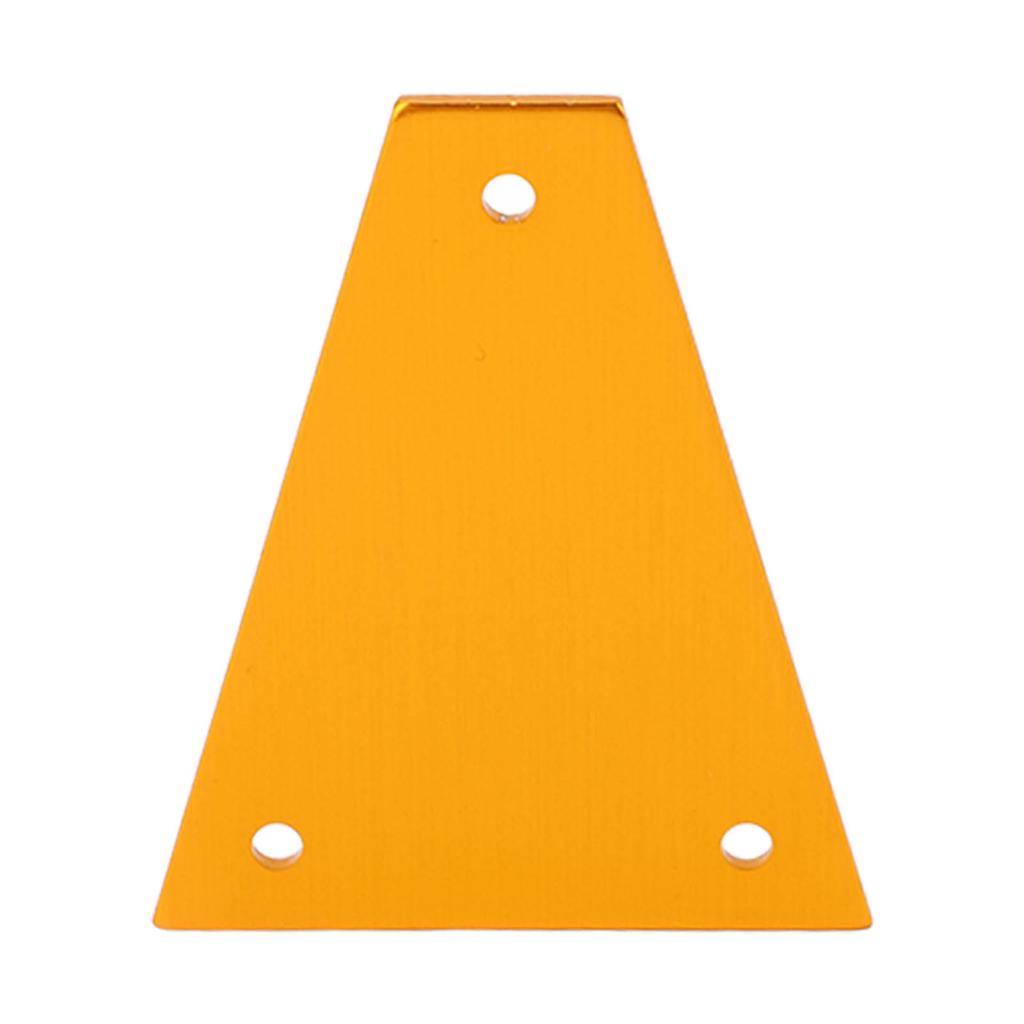 Guitar Truss Rod Cover Plate 3 Hole Metal Iron Electric Guitars Parts Accessories Golden