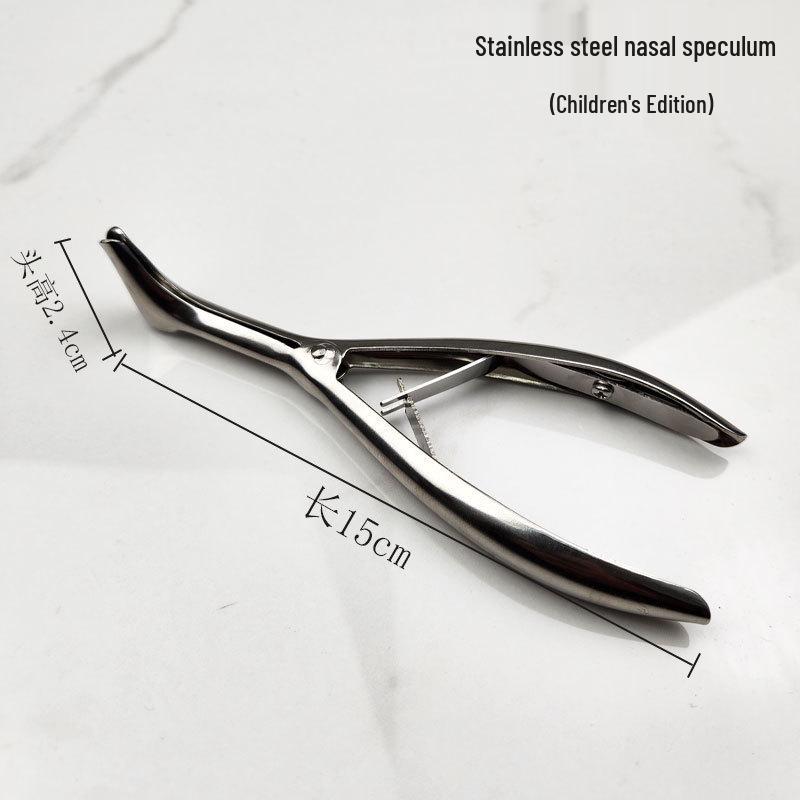 Stainless Steel Nasal Speculum for Pediatric and Adult ENT Examinations