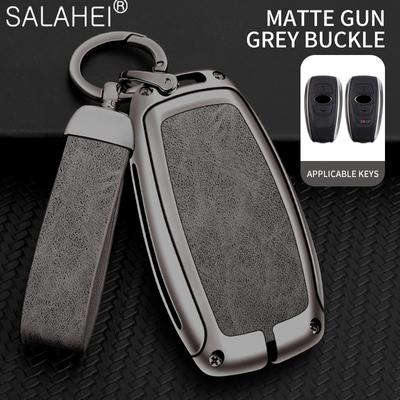 Zinklegering Leer Autosleutelhoes Cover Voor Subaru BRZ STI XV SV Forester Legacy Outback Crosstrek Impreza WRX Ascent Accessoires