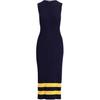 Polo Pure Wool Mid-Length Round Neck Sleeveless Dress Women Dresses 211794200-001