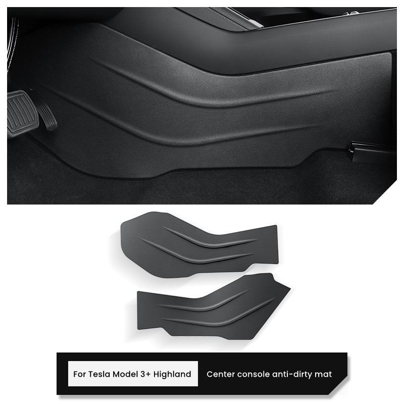 For Tesla Model 3 Highland Door Sill Strip Guard Door Threshold Protector Central Control Rear Air Condition Vent Anti-kick Pads