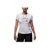New Jordan T Shirts Women's White FN5724-101