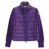 MONCLER [Good Condition] E20939455700 MAGLIONE TRICOT CARDIGAN Knit-switched down jacket Jacket M purpleUsed