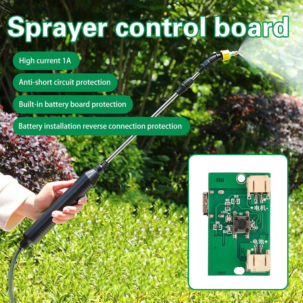 Type-C DC 5V Handle Spray Atomization Module Small Rechargeable Electric Sprayer Spray Control Board