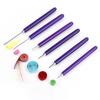 Paper Quilling Gereedschap Sleuf Kit Handgemaakt Rol- Krul Quilling Naald Pen voor Kunst Ambacht DIY Kaartmaken Project 6 stuks