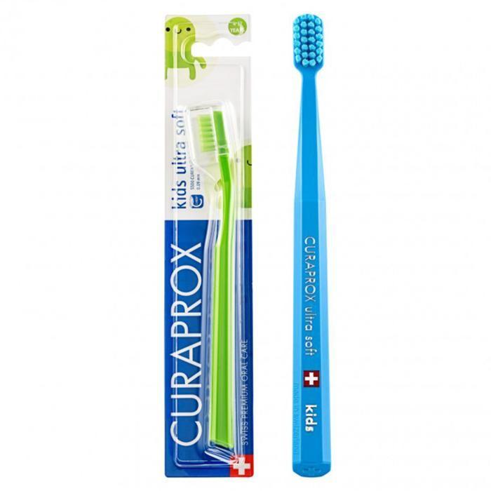 Children's Toothbrush - Curaprox - Kids 5500 - Ultra Soft - Ergonomic - From 4 Years Old - BPA-free