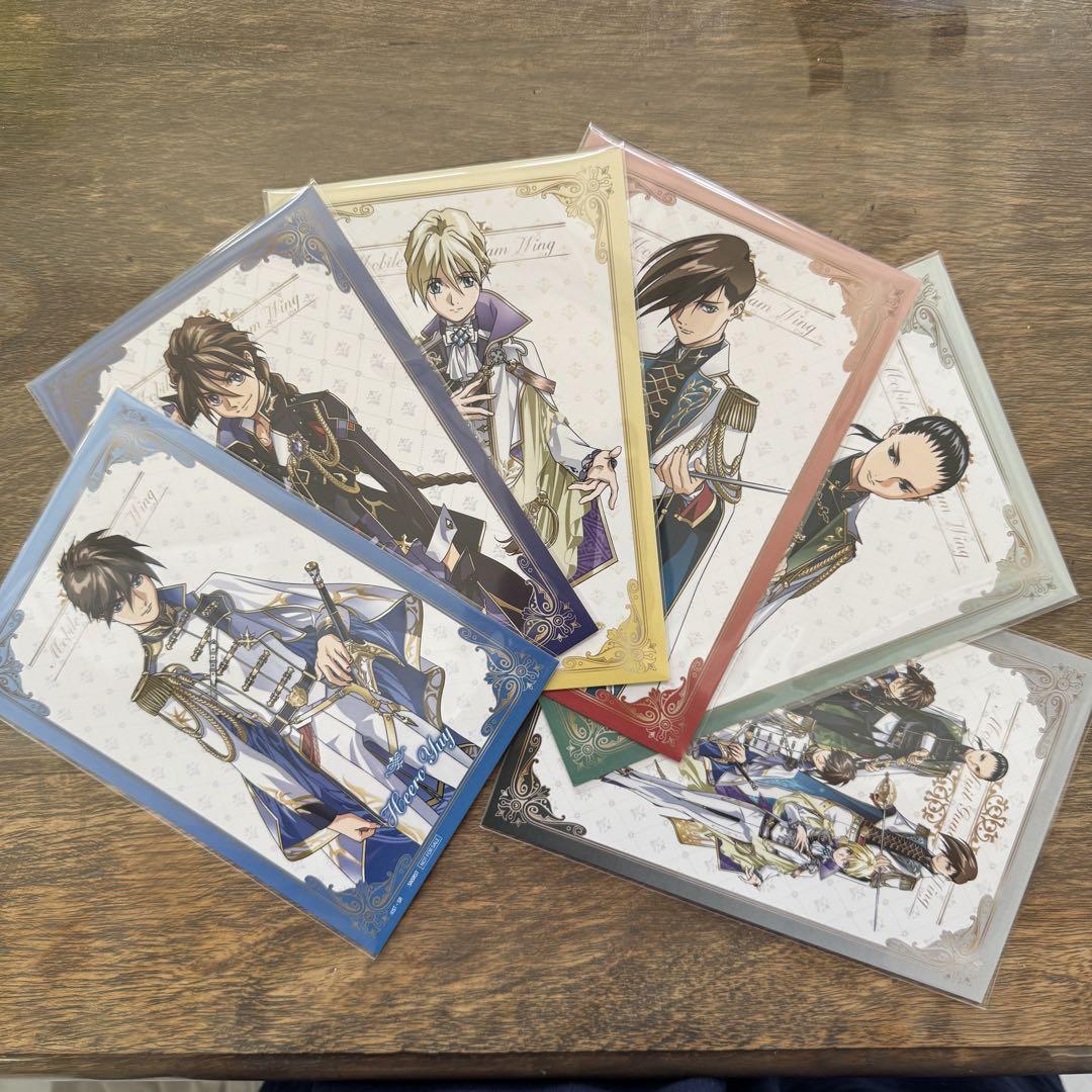 

[USED] Gundam W 30th Anniversary Animate Bonus Postcard Complete