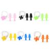 Silicone Silicone Noise Earplug Soft Nose Protector Clip  Diving Equipment