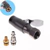 1 Set Diy Accessories 200Psi Tire Inflator Lock-On Air Chuck Dual-Jaw Designed For Schrader Valve Use No Leakage Home Garage