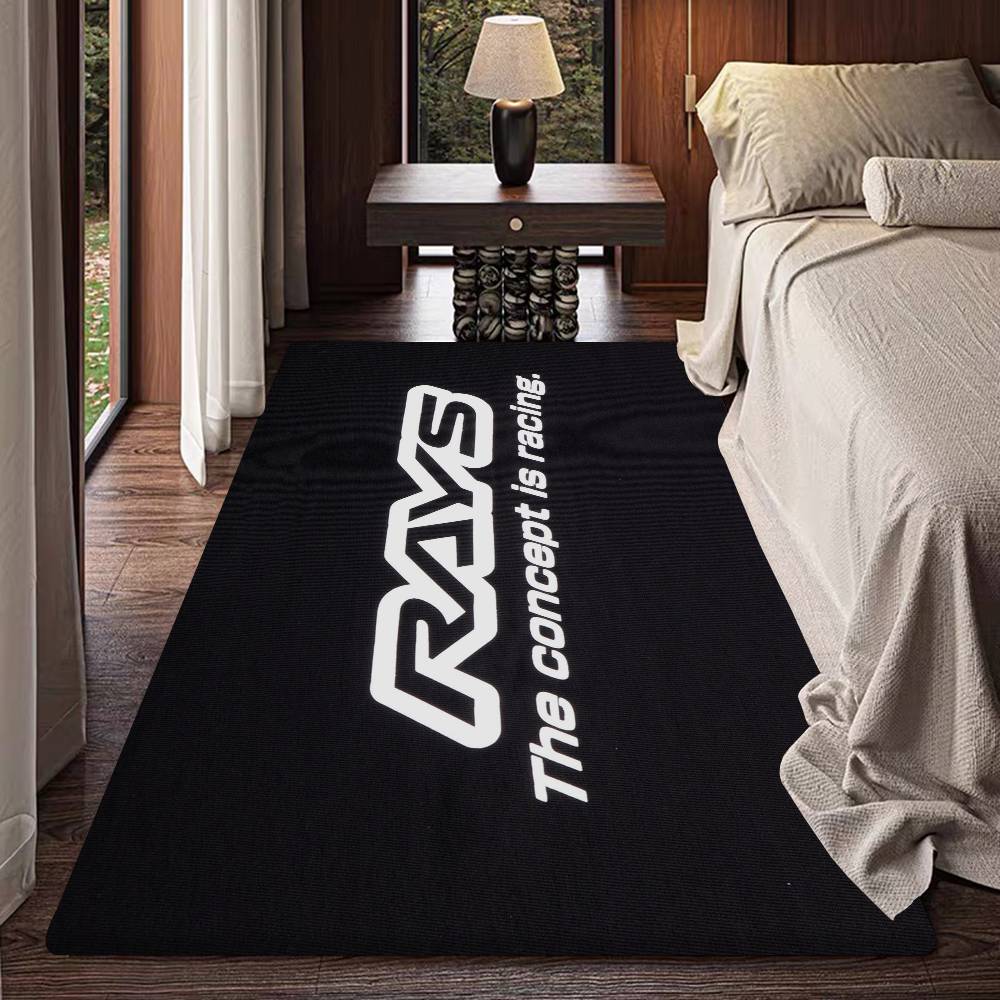 RAYS Wheels Room Mats Retro Multiple Choice Living Room Kitchen Rug Non-Slip Welcome Rug