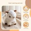 Simulation Plush Little Sheep Pendant Cute Standing Lamb Doll Keychain New Plush Toy