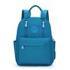 Solid Color Women's Backpack Large Capacity Nylon Backpack