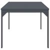 Outdoor Dining Table Foldable Anthracite 210 x 90 x 73 cm Steel