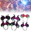 Adorable Halloween Themed Mickey Ghost Headband With Cute Bow For Kids Parties