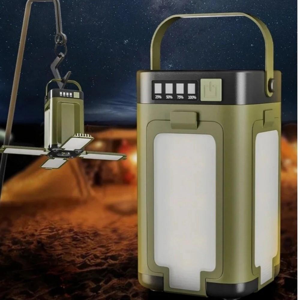 Hanging Camping Light Foldable Tent Light Portable Solar Lamp  Solar Charging