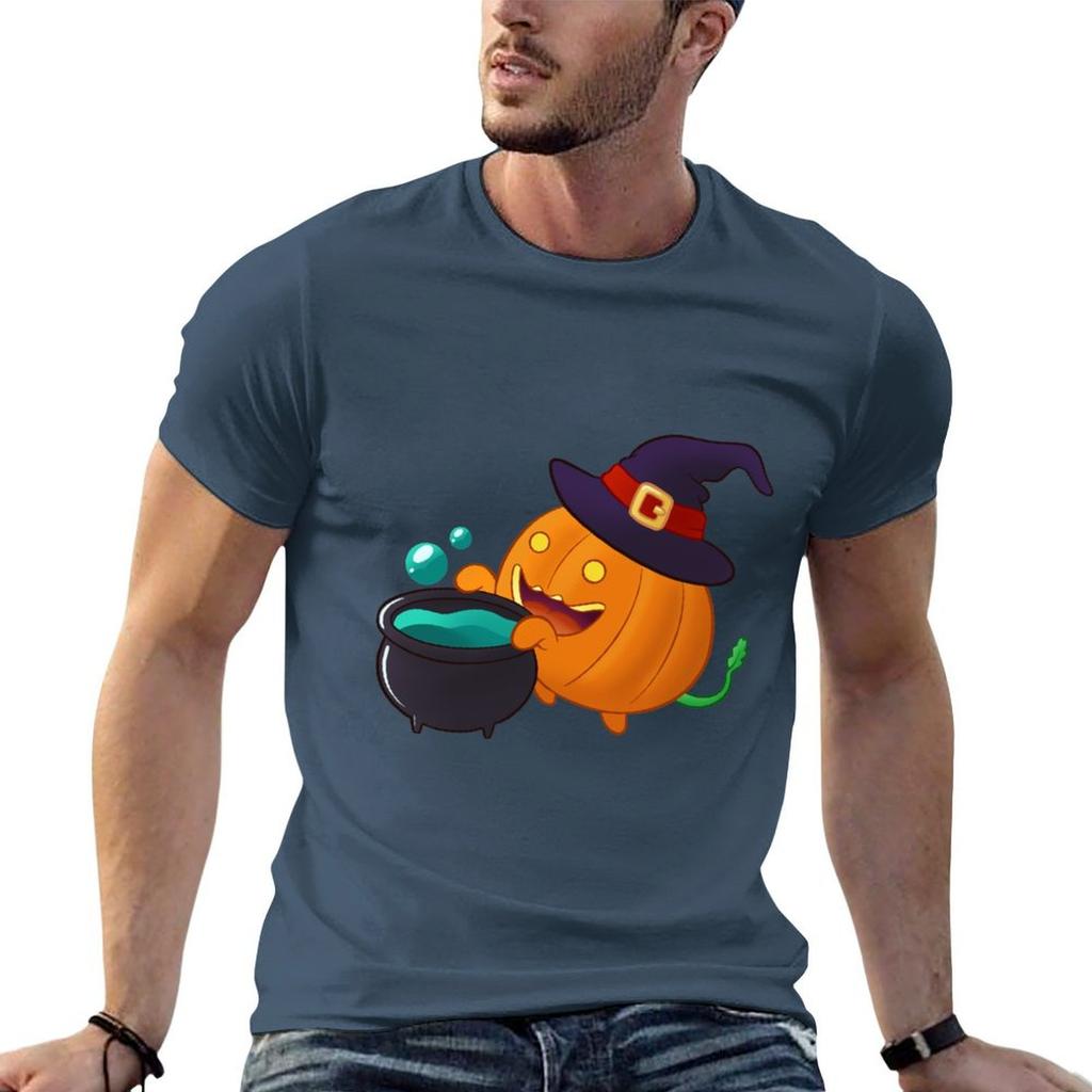 Spoopy Pumpkin Witch  Steven Universe Tshirt Casual Loose Daily Wear Tshirt
