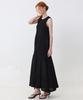 PLEATSMOOD Aluminum Sleeveless Long Pleated Dress
