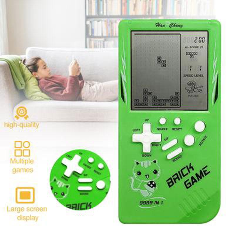

3,5-дюймовая кирпичная игра с большим экраном, ручная классическая ностальгическая декомпрессионная игрушка