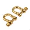 Brass Anchor Shackle Strap