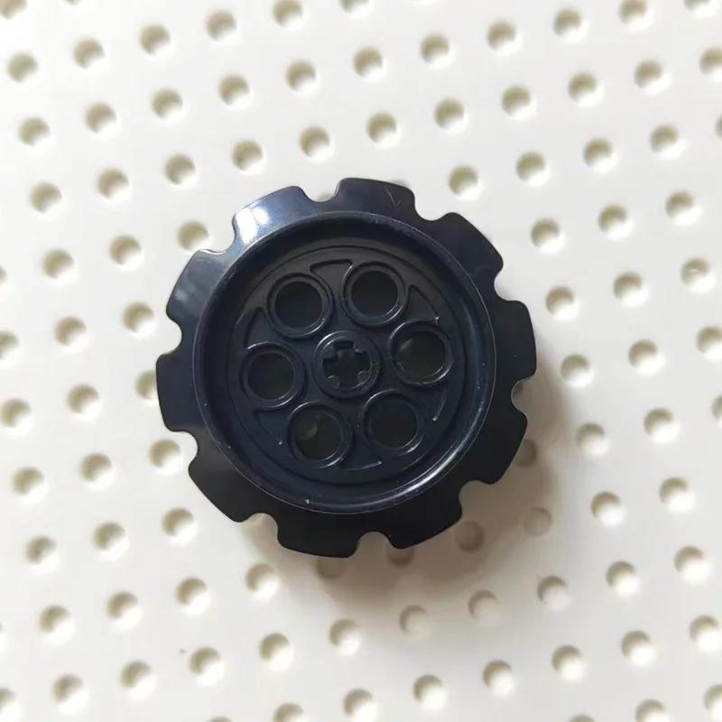 Non-Toxic 10Pcs/Lot Building Block Brick Track Wheel Engineering Car Tracks Accessorie 57520 57519 Compatible With Lego Part