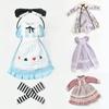 Blythe Clothes Vintage Dress Cute Lace Maxi Dress Uniform Maid Set for For Ymy Licca Azones Ob22 24 27 Ker YMY Doll Accessories