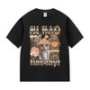 Ni Hao Fine Shyt Funny Cat Graphic T Shirt Men Women Vintage Harajuku Fashion T-shirt Summer 100% Cotton Oversized Tshirts Tops