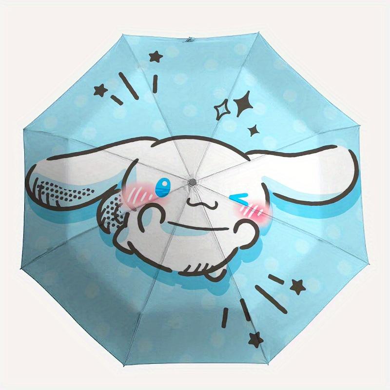 1pc Cute Cartoon Animal IllustrationUmbrella with Plastic Handle,Suitable for All Seasons Home Travel Outdoor UmbrellaSanlio165
