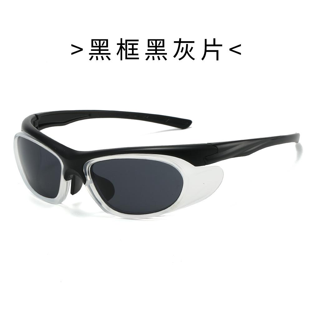 Trendy Sports Sunglasses For Women And Men Stylish Outdoor Cycling Glasses Tech-Inspired Shades For Active Lifestyle And Fas