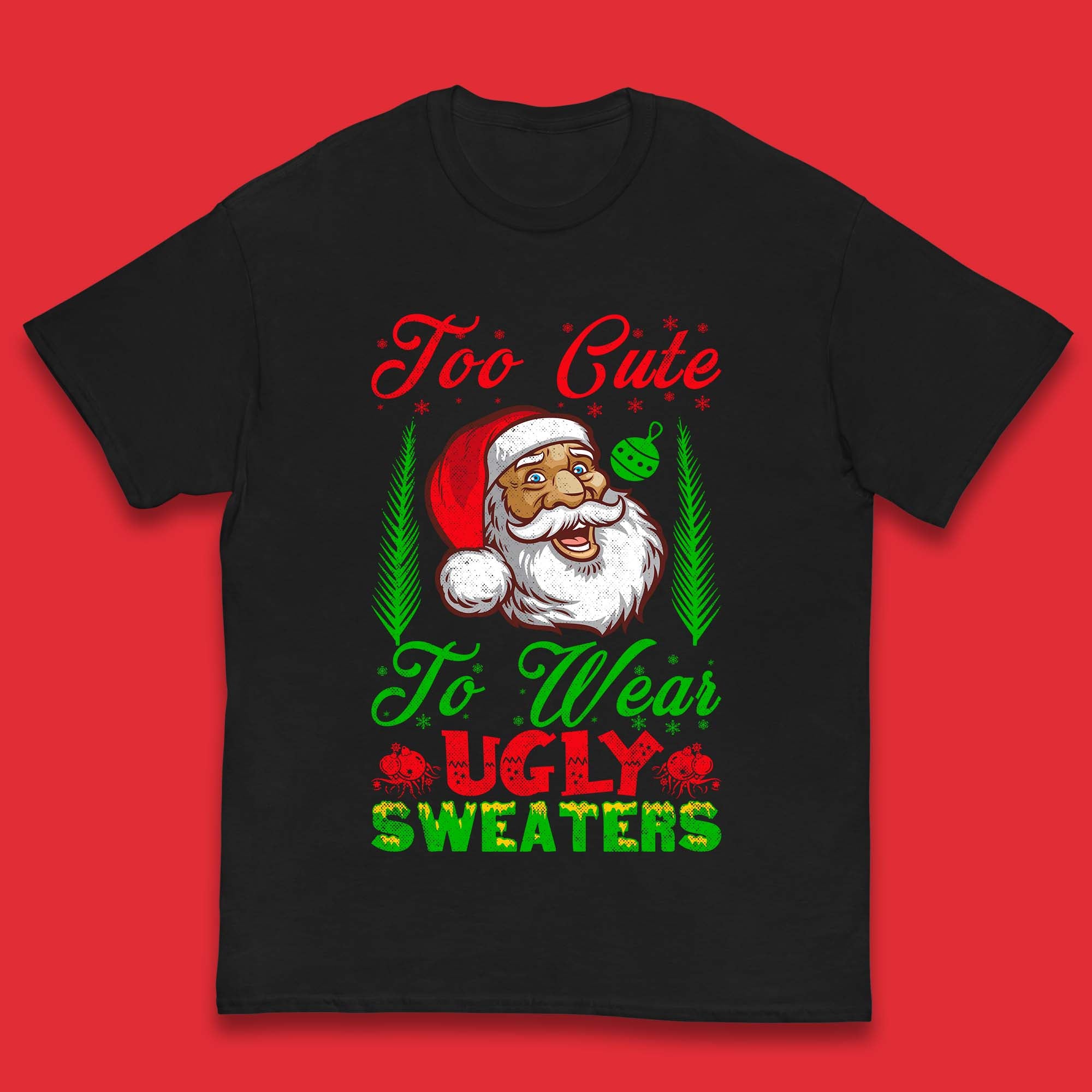 Ugly Sweaters Christmas Kids T-Shirt 160