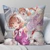 Ardelia Anime AArknights Pillow Case Fashion Square Pillowcase Bedroom Sofa Room Ins Decoration Leisure