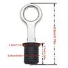 Boat Plug Plumbing Scupper Stopper Replacement Drain Plug Replacement for Marine Yacht Kayak Canoe Pontoon Hull Camping Fishing