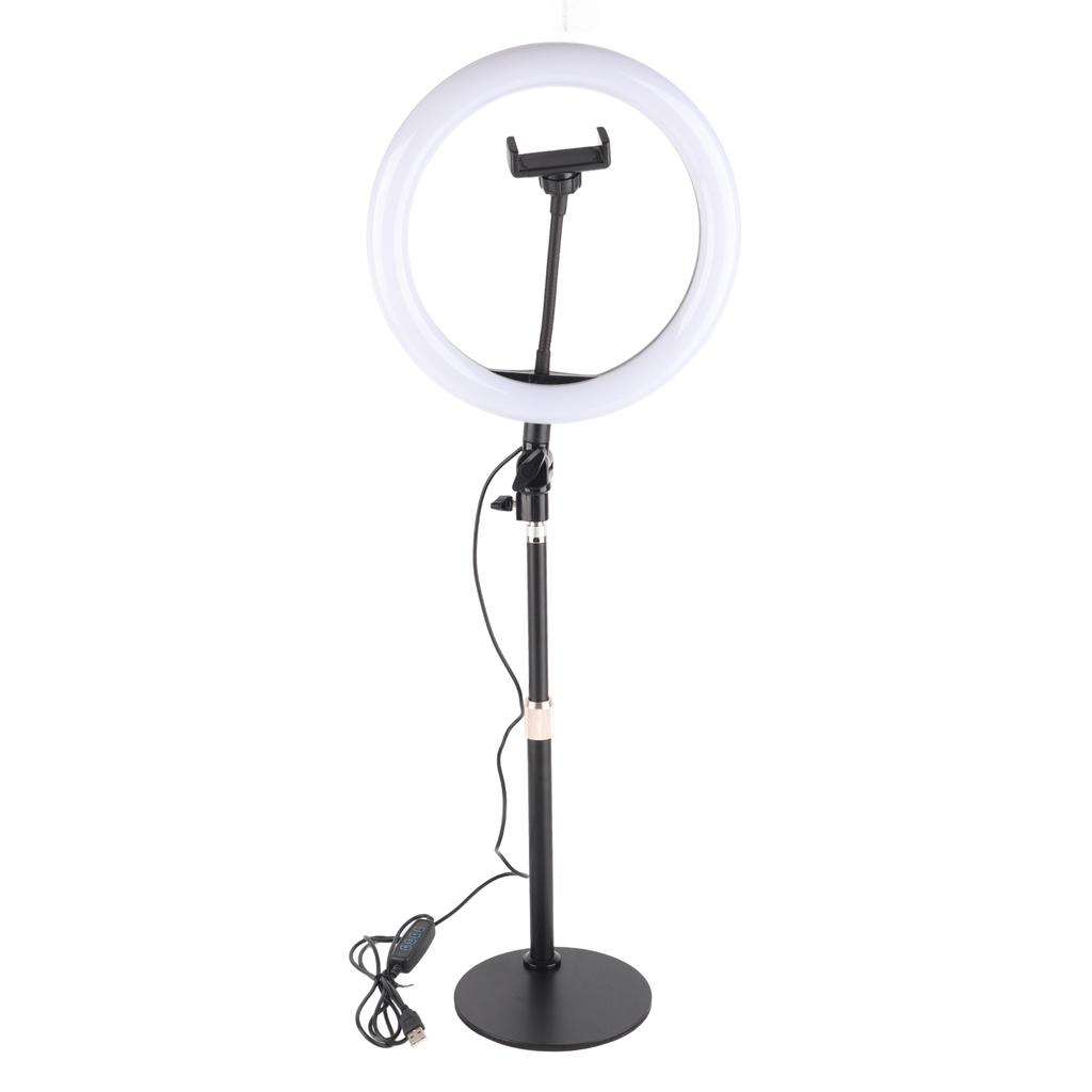 LED Live Streaming Ringlicht Studiofotografie Schönheitssalon Tattoo Fülllicht (Schwarz)Schwarz