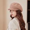 Women Newsboy Cap Cuffed Brim Beret Cap Vintage Octagonal Hats Slouchy Painter Hat for Outdoor   Beanie Hats for Women