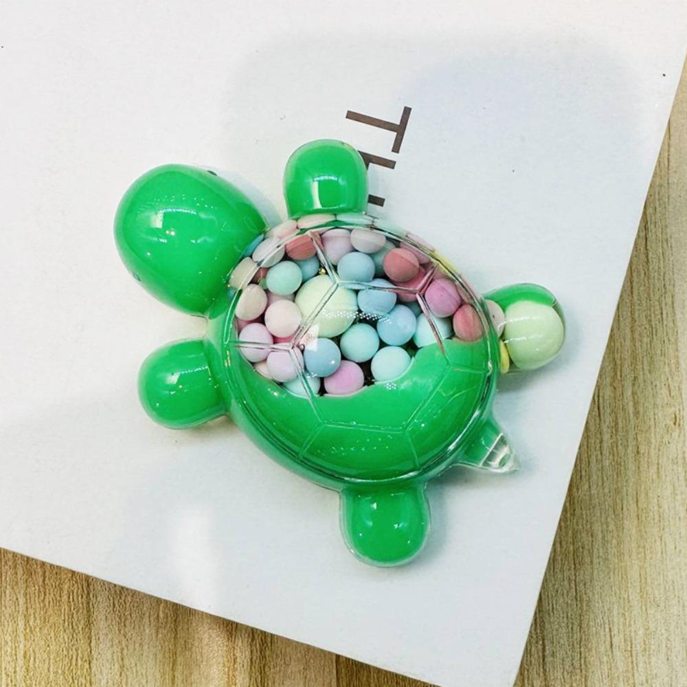 Shiny Cartoon Turtle Toy Cute Turtle Small Ornament Statue Candy Color Turtle Dolls  Couple Gifts