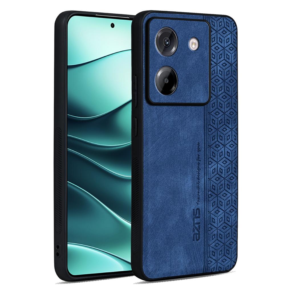 AZNS For Xiaomi Poco M7 Pro 5G Case Protective PU Leather Covered TPU Phone Shell
