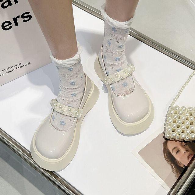 

Туфли в стиле Лолиты, женские туфли Мэри Джейн в японском стиле, женские винтажные туфли на высоком каблуке и платформе для девочек, большой размер 40, студенческие туфли 38