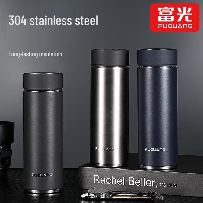 FUGUANG 304 Stainless Steel Insulated Tea Infuser Vacuum Mug
